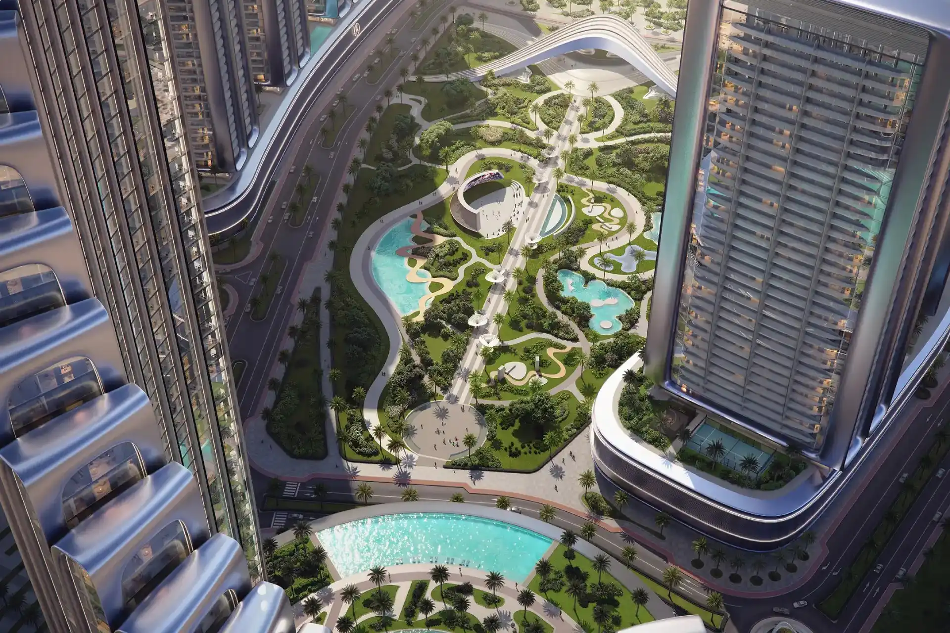 Mercedes-Benz Places architectural detail