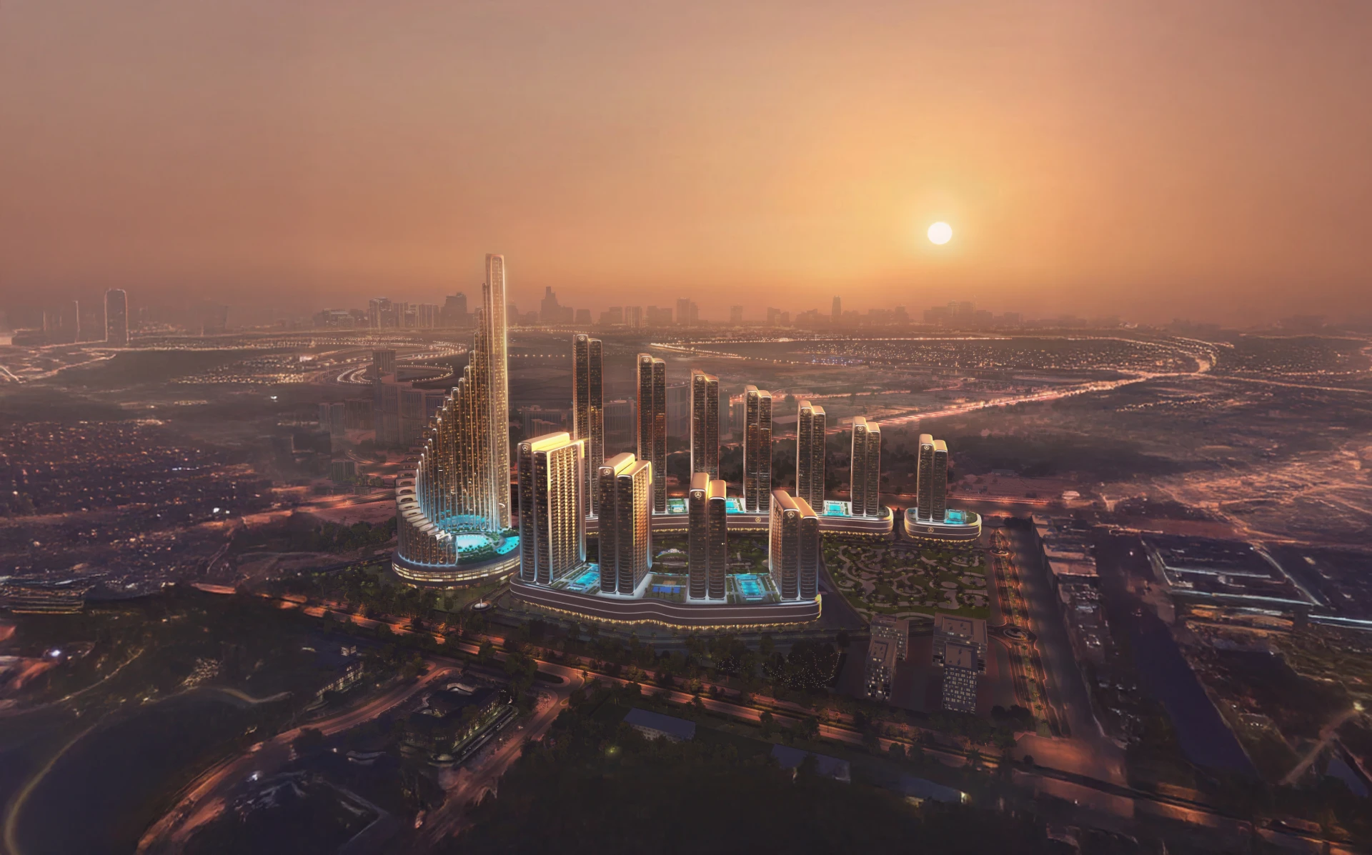 Mercedes-Benz Places - Binghatti City